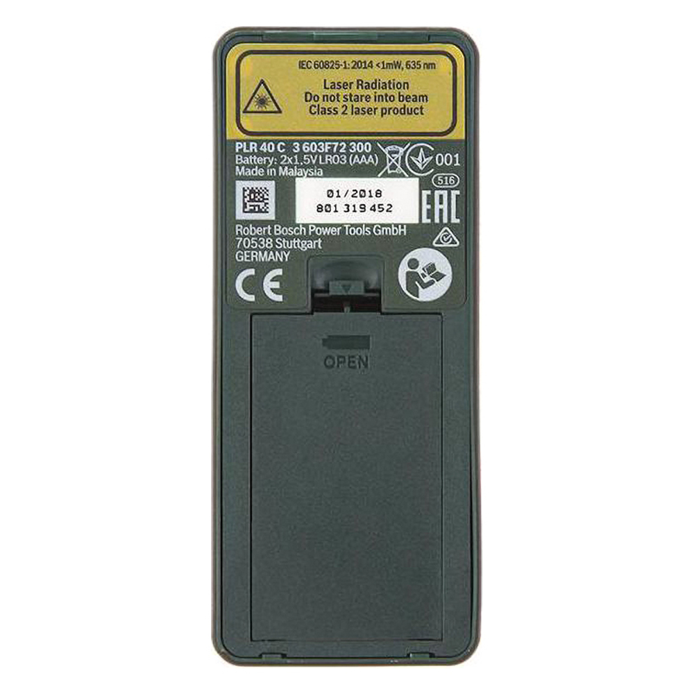 Лазерный дальномер Bosch PLR 40 C 0603672320