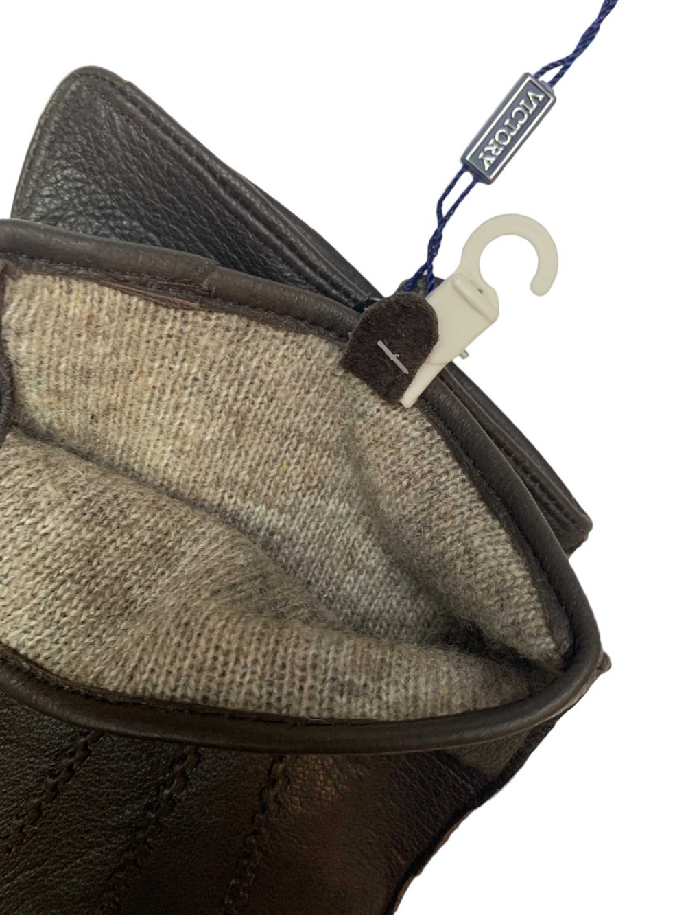 Перчатки. Мужские. Материал верха: Кожа оленя. Подклад: Трикотаж-шерсть. 10 шт в упаковке.