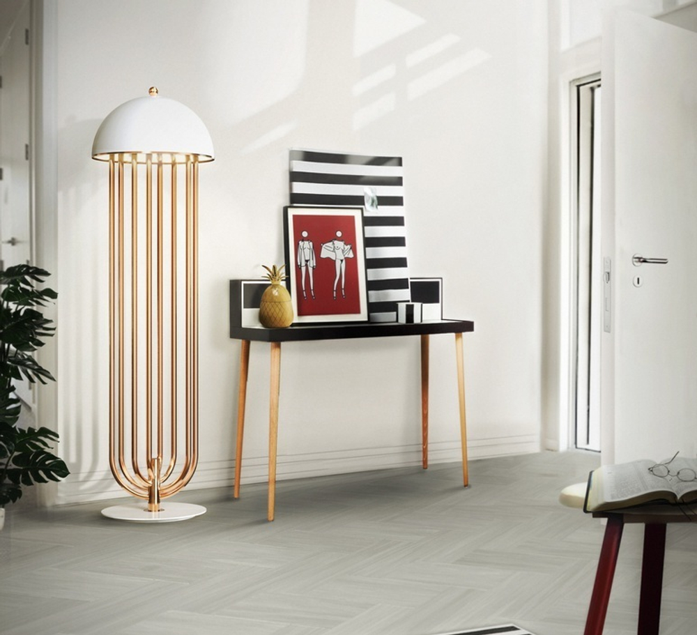 Floor design lamp  Turninger by Delightfull (White)