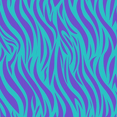 Абстрактная сине-фиолетовая  зебра