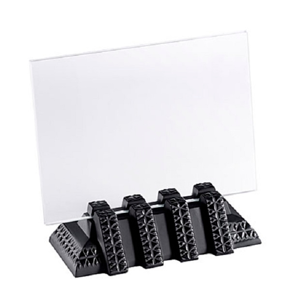 Подставка для фото New York чёрная Lalique