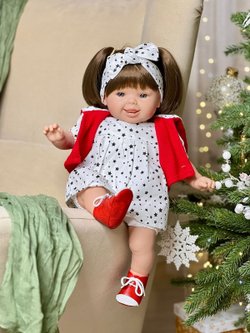 Кукла Marina and Pau 45 cм Pillines мягконабивная в пакете (M1070K)