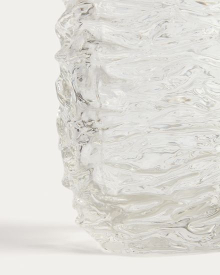 Ваза Vorma из прозрачного стекла 29,5см
