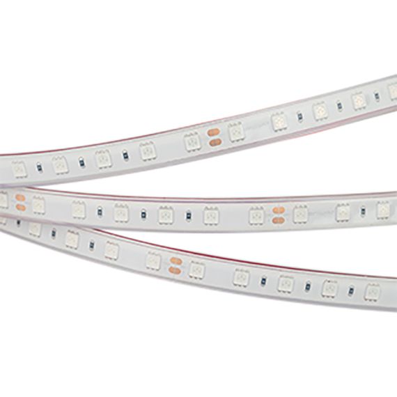 Светодиодная влагозащищенная лента Arlight 14,4W/m 60LED/m 5060SMD зеленый 5M 033789