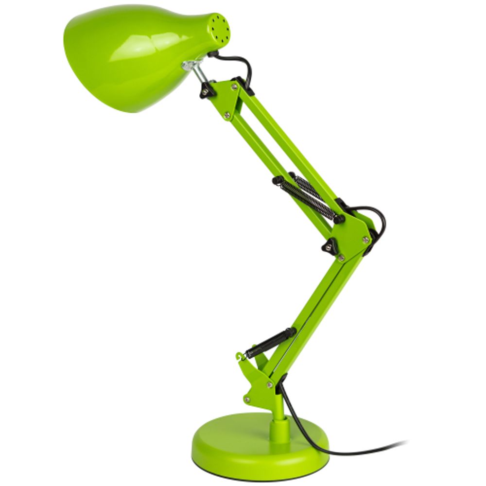Настольный светильник ЭРА N-123-E27-40W-GR Е27 с основанием зеленый