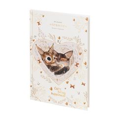 Bloknot \ Блокнот \ Notebook Блокнот-престиж А5. 80 л. "Просто любовь. Котики приносят счастье"