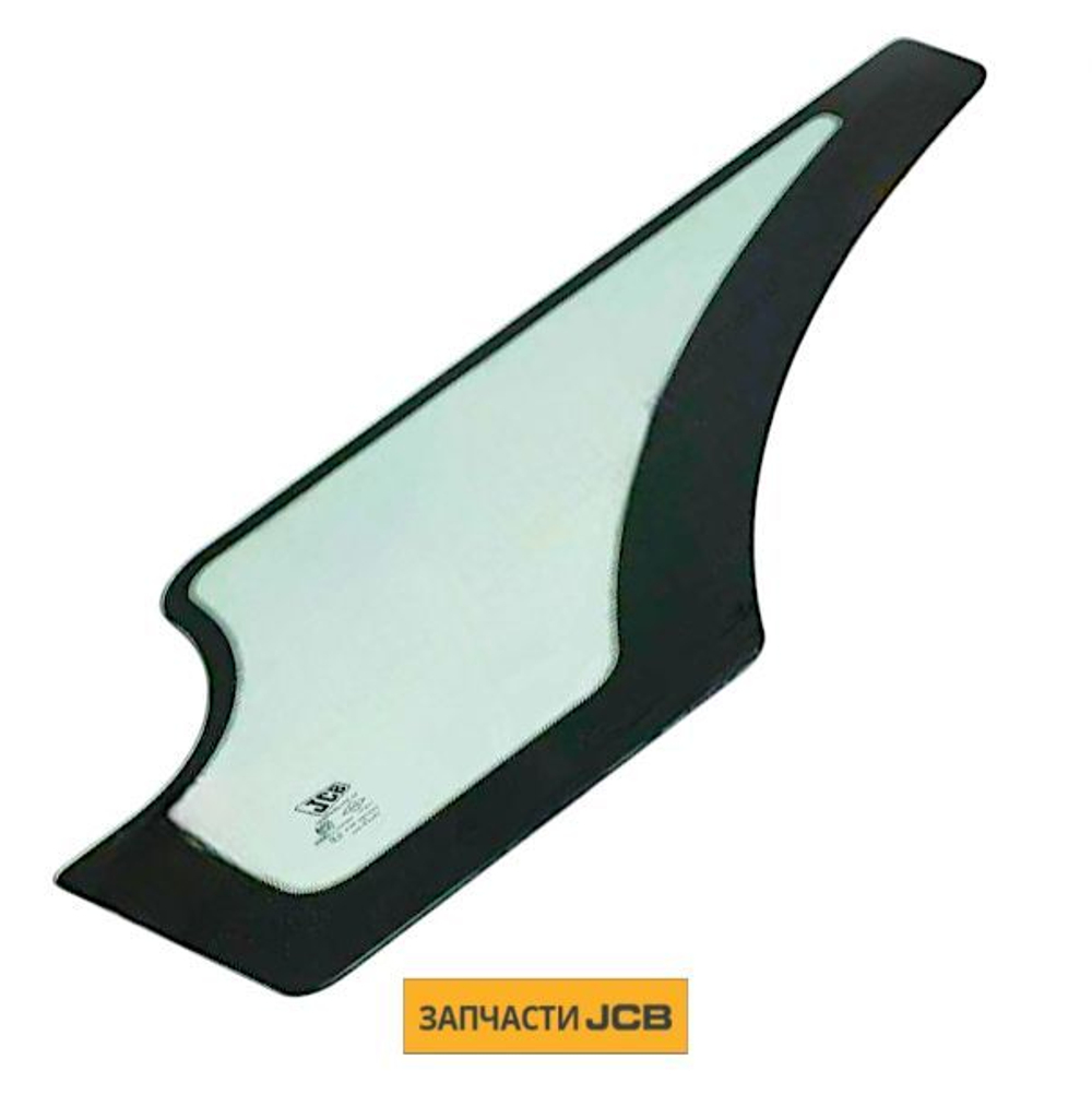 Стекло двери левый нижний JCB 332/F5581