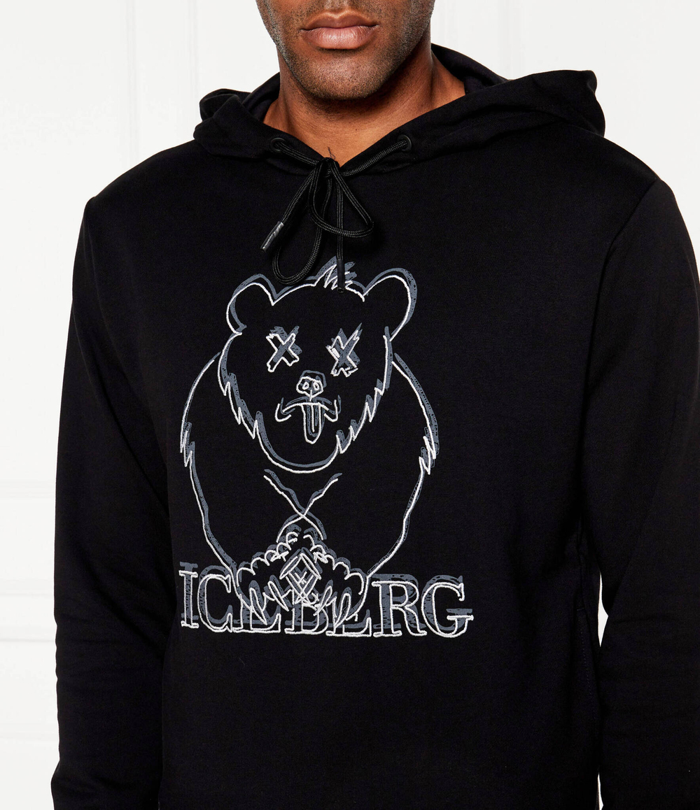 Худи Iceberg - черный(245 I1P E021 6341)