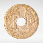 France, 10 Centimes 1919, VF