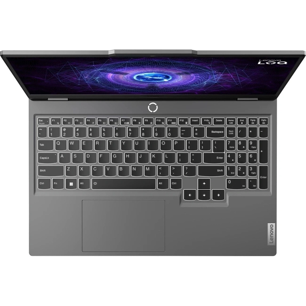 Ноутбук Lenovo LOQ 15IRX9 Core i7 13645HX 16Gb SSD512Gb NVIDIA GeForce RTX4050 6Gb 15.6" IPS FHD (1920x1080) без ОС grey WiFi BT Cam (83DV01HPSA)