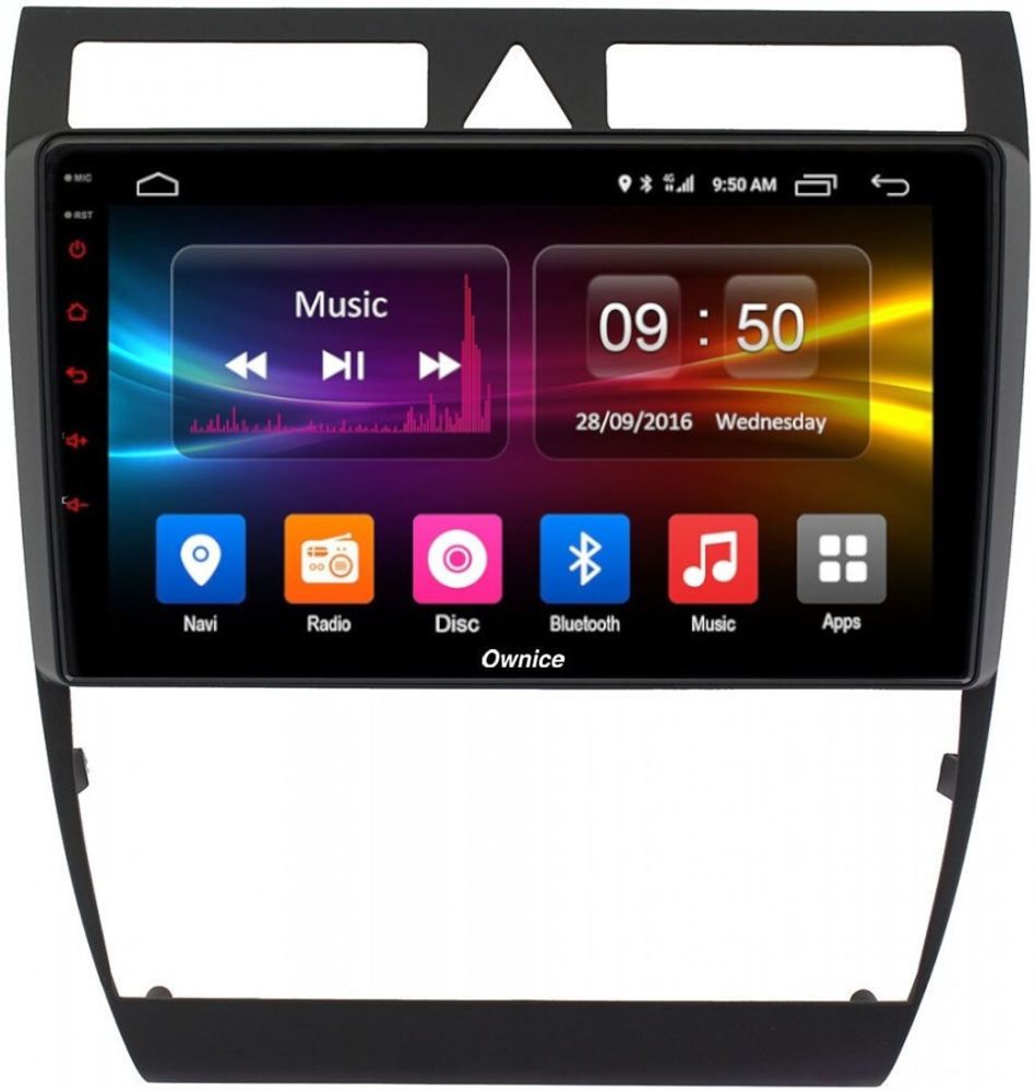 Магнитола для Audi A6 2001-2004 - Carmedia OL-9969 QLed, Android 12, TS10, CarPlay, 4G SIM-слот