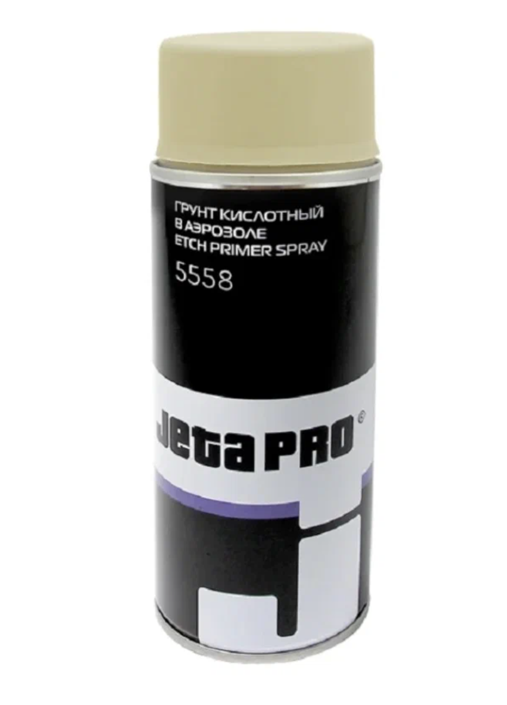 Jeta PRO 5558 Грунт кислотный для защиты окрашиваемого металла (0,4л) бежевый - аэрозоль