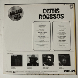Винтажная виниловая пластинка LP Demis Roussos Golden Hits (France 1975) From Souvenirs To Souvenirs