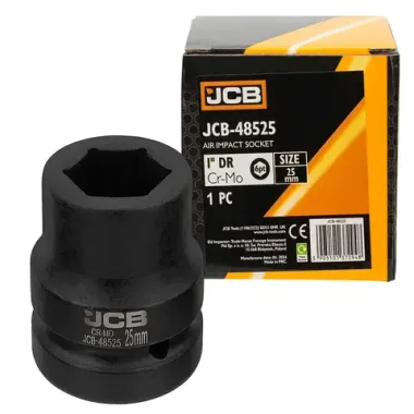 Головка ударная 25мм (6гр.), 1'' JCB JCB-48525