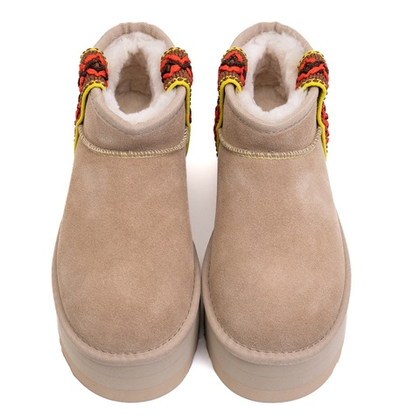 UGG Classic Ultra Mini Braid Platform Sand