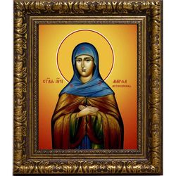 Марфа Антиохийская (Едесская) преподобная. Икона на холсте.