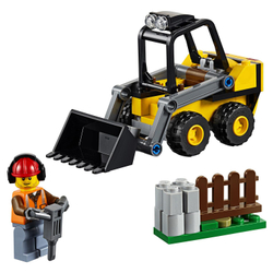 LEGO City: Строительный погрузчик 60219 — Construction Loader — Лего Сити Город