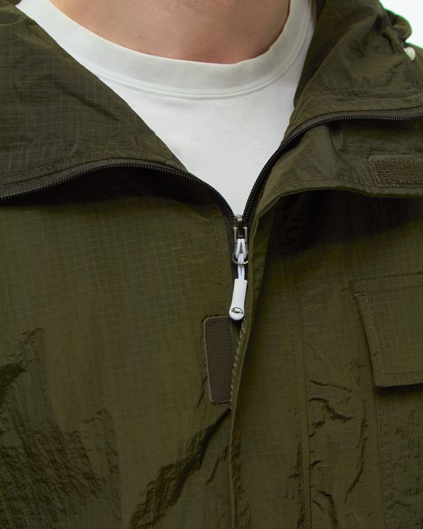 Ветровка Boxy хаки - фото 7