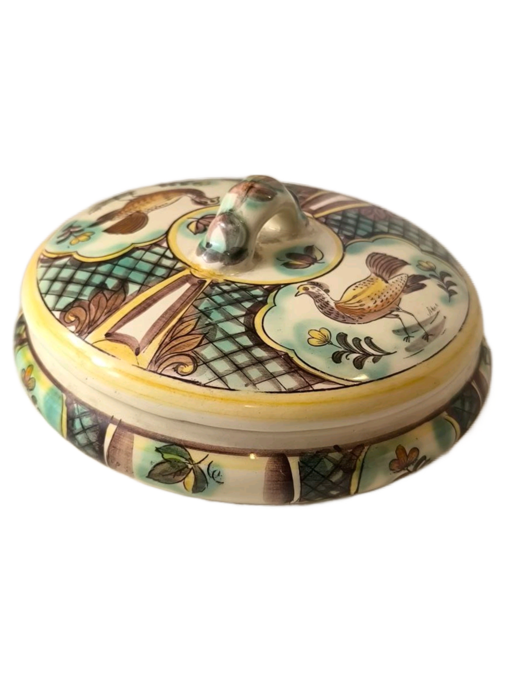 Блинница "Райские птицы"  (ЗиК "Конаково"), СССР.