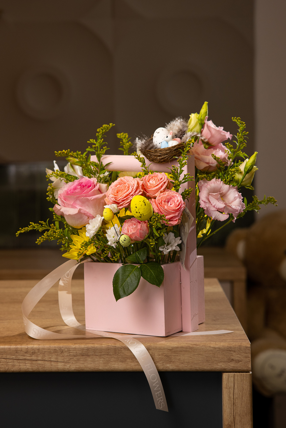 Цветочный ящик «Пасхальное чудо»