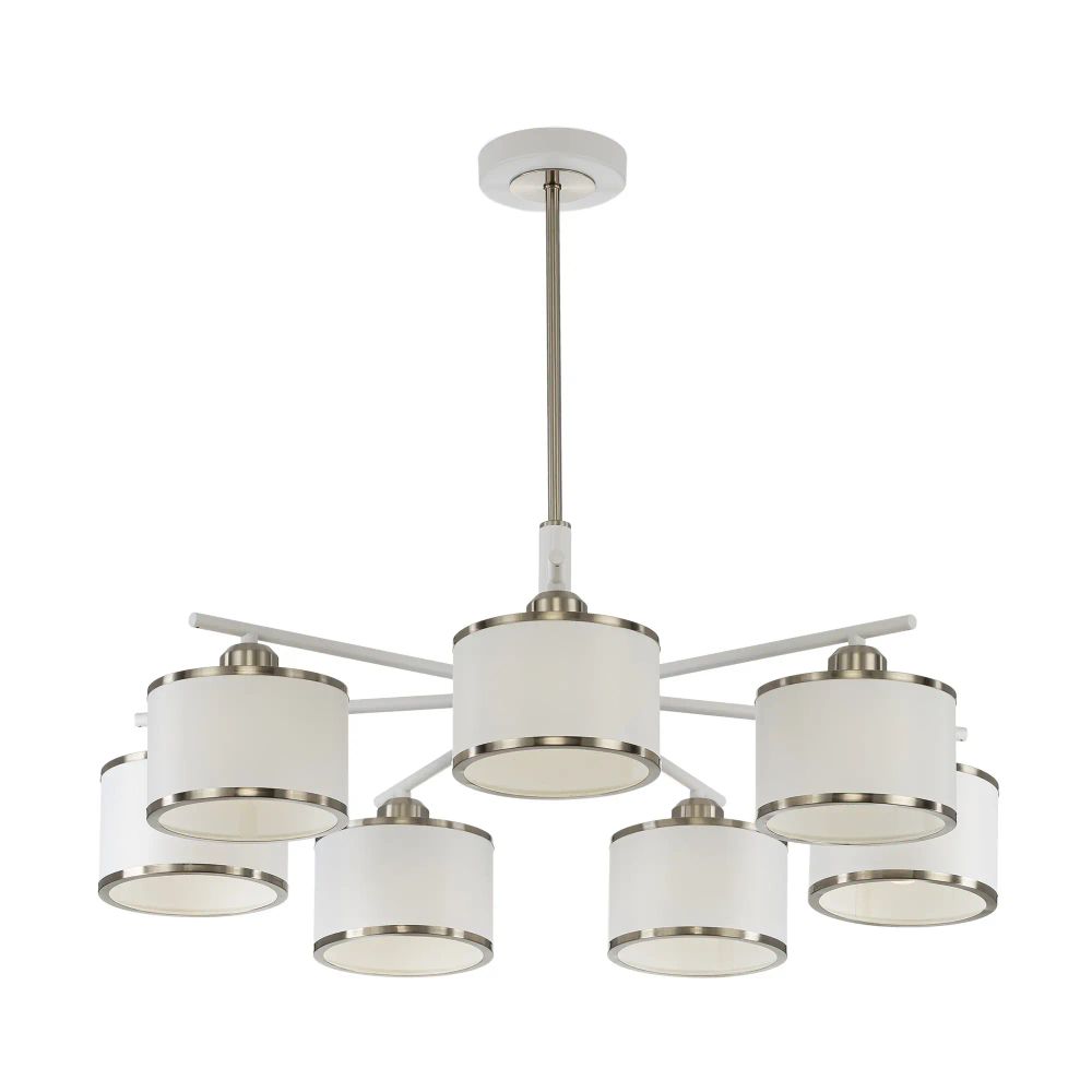 Citilux ALTON CL421272 Люстра на штанге с абажурами Белая