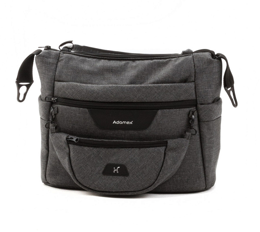 Детская коляска Adamex Zico New 2 в 1 ZN-TK57 TIP (ТЕМНО-СЕРЫЙ)