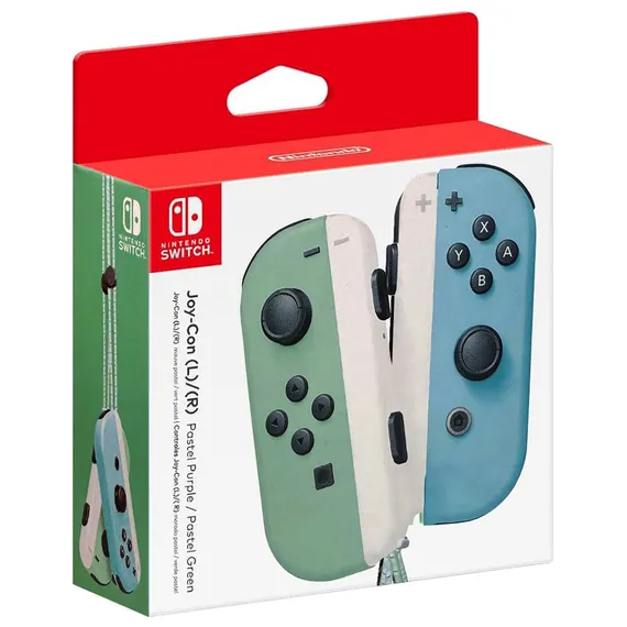 Набор из двух контроллеров Joy-Con Сontrollers (пастельный зеленый / пастельный голубой) (Green/Blue)