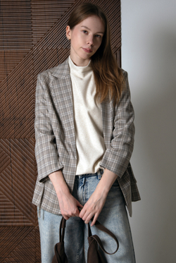 Жакет женский 3881зпа, клетка #406Клд043881зпа