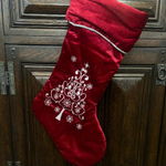 Носок новогодний, 53 см