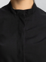 Рубашка повара "Мир" черная женская