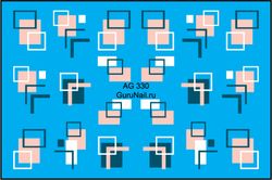 Gurunail Слайдер-дизайн 330 Геометрия