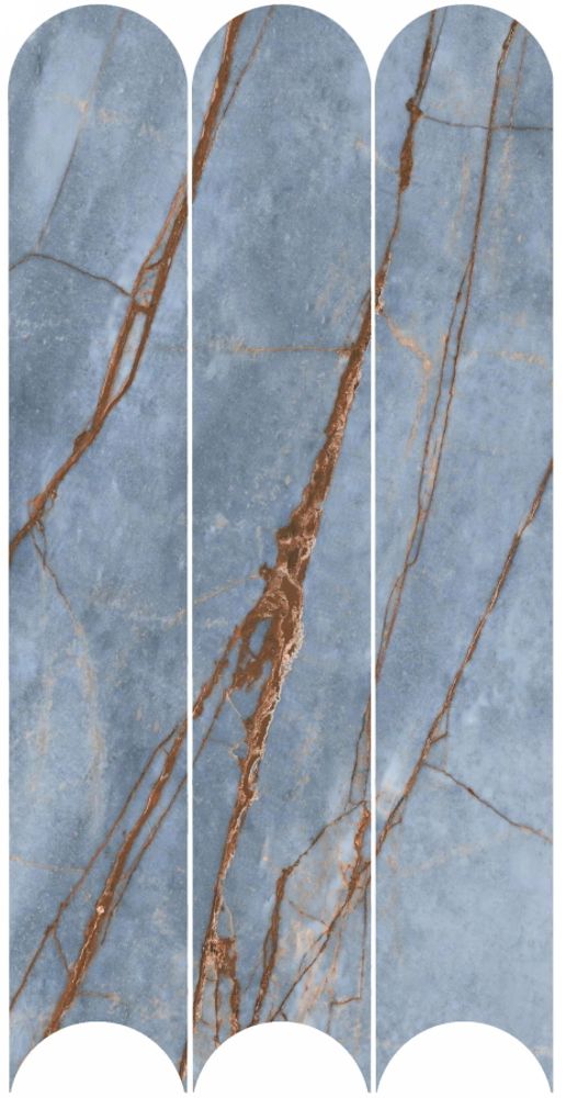Керамогранит Heritage Luxe Trinity Azure Glossy 30x60