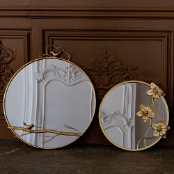 Зеркало настенное Объект мечты Багатель Голд