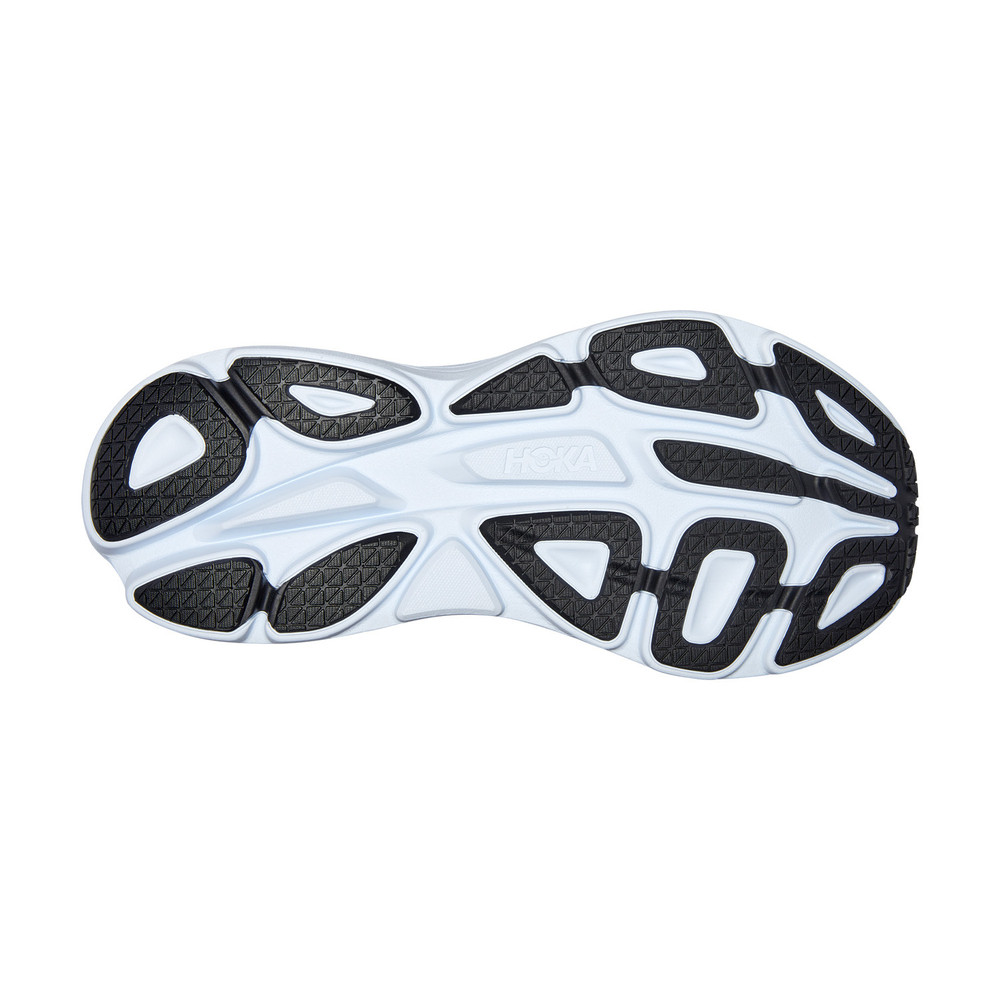 Кроссовки HOKA BONDI 8 Black White арт. 1123202BWHT, чёрный, муж.