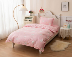 Детское постельное белье Sofi De MarkO Лебедушка персиковое