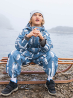 Комбинезон мембранный Mjölk Пингвины, утеплитель 200гр/м2