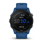 Смарт часы Garmin Forerunner 255 с синим ремешком