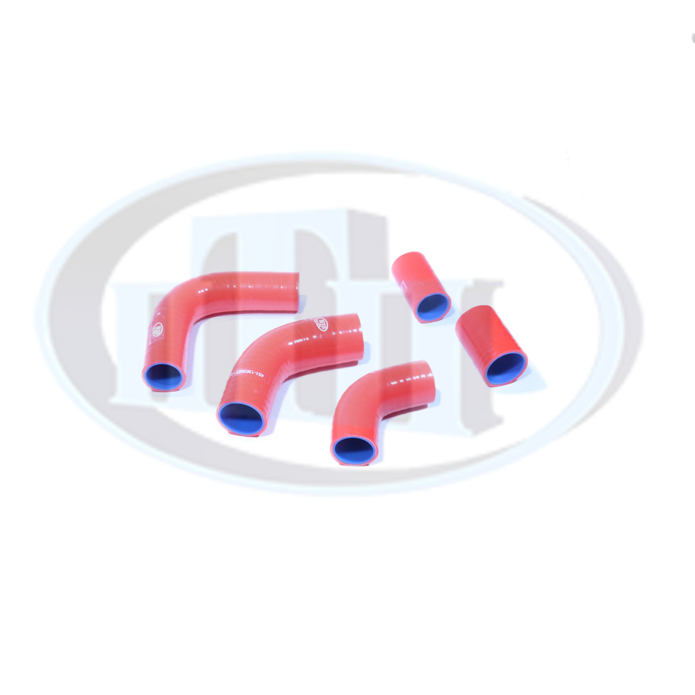 РК Патрубков радиатора УАЗ 452/469 дв. 4215 (100 л.с.) (к-т 5 шт.) красный MVQ ПТП