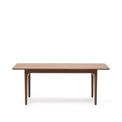 Стол раздвижной Elan из шпона и массива ореха 200 (260) x 100