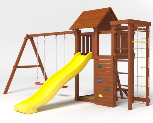 Детская игровая площадка Мастер - 10 (Махагон)