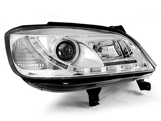 Передние фары daylight chrome для Opel Zafira A