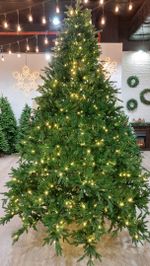 Елка с гирляндой встроенной «Престиж» (Литая хвоя) 120 см / 1,2 м