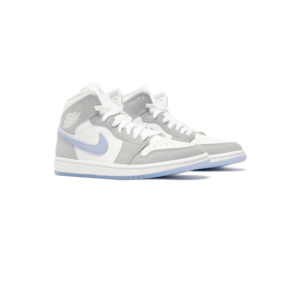 Кроссовки Jordan 1 Mid  Women's "Wolf Grey Aluminum"