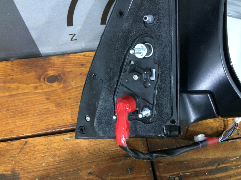 Зеркало правое 12 Pin Toyota Land Cruiser Prado 150  Б/У Оригинал