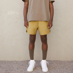 Шорты Fear of God Essentials FW21 Volley Short Amber Logo, FOG-FW21-027