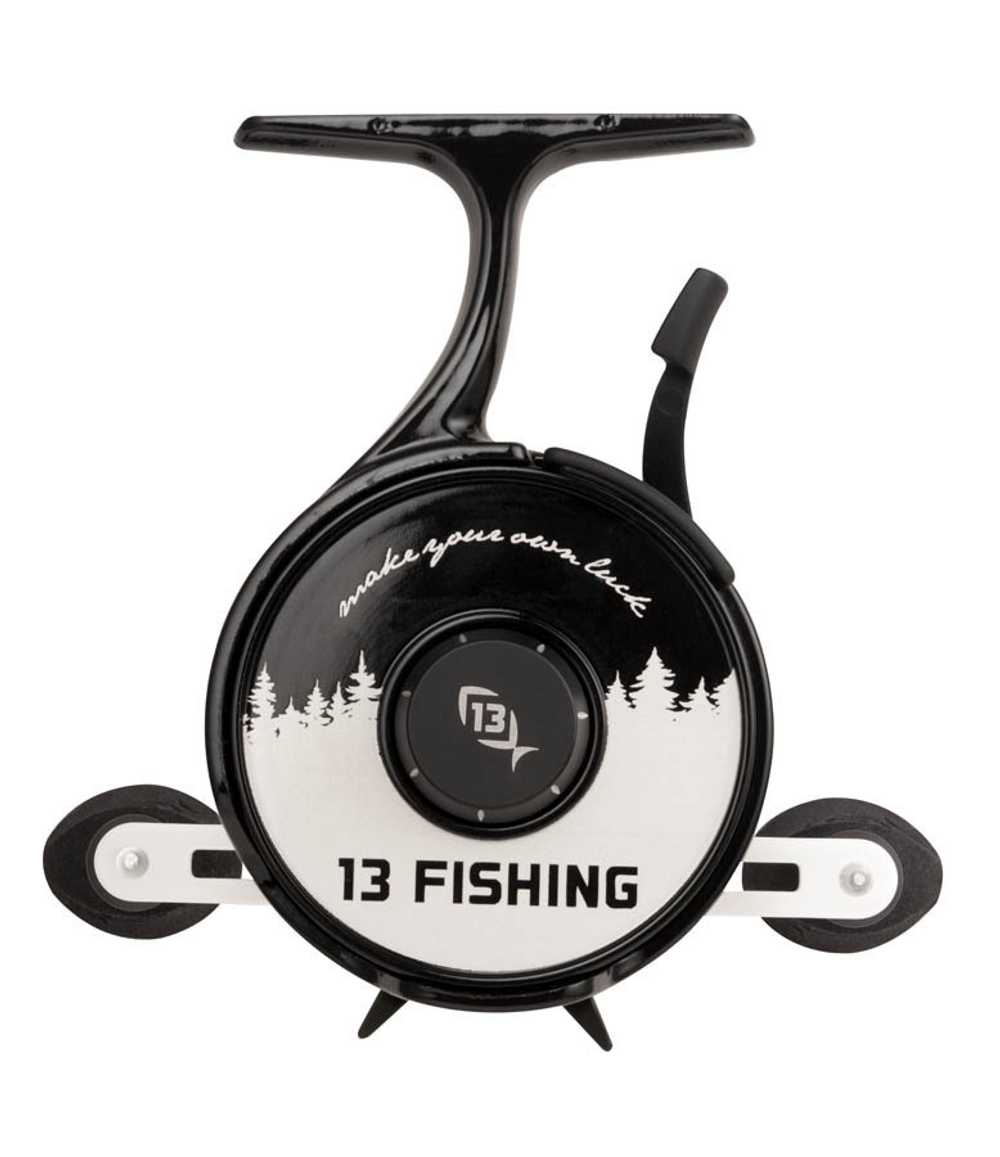 Катушка 13 FISHING FreeFall Carbon - Inline Ice Fishing Reel - Northwoods Edition - LH