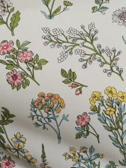 Постельное белье "Botany" семейное наволочки 50х70 2шт Простынь на резинке 160х200 см Пододеяльник 145х215 см(2шт) Сказка сатин