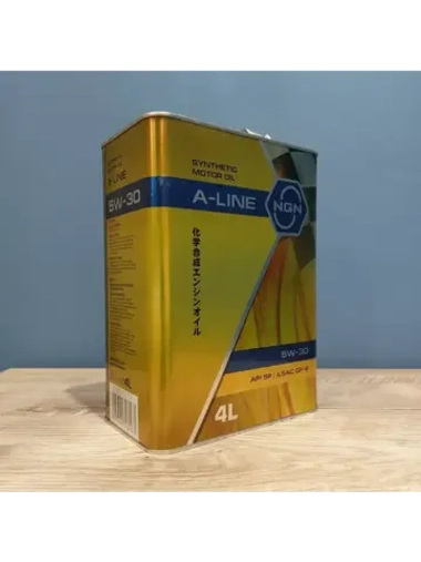 Моторное масло NGN A-LINE 5W-30 API SP GF-6 4 л синтетическое