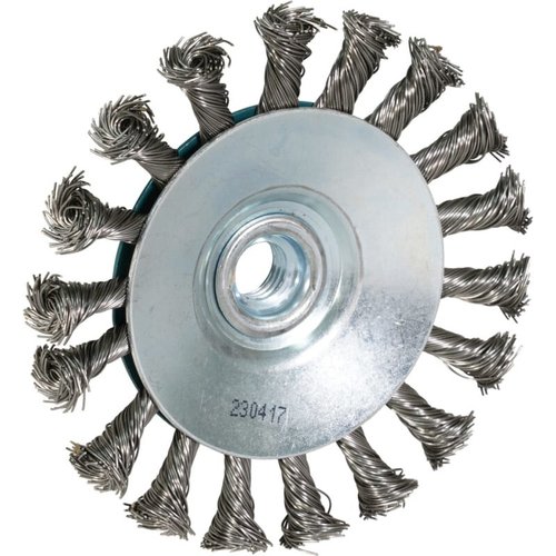 Щетка Makita 115*0,5 мм проволочная дисковая   D-77584