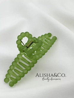 Крабик для волос Juicy Bubbles Forest Green